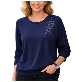 MAGLIA OVER DONNA GIROCOLLO MANICA LUNGA KARTIZA 711
&nbsp; 